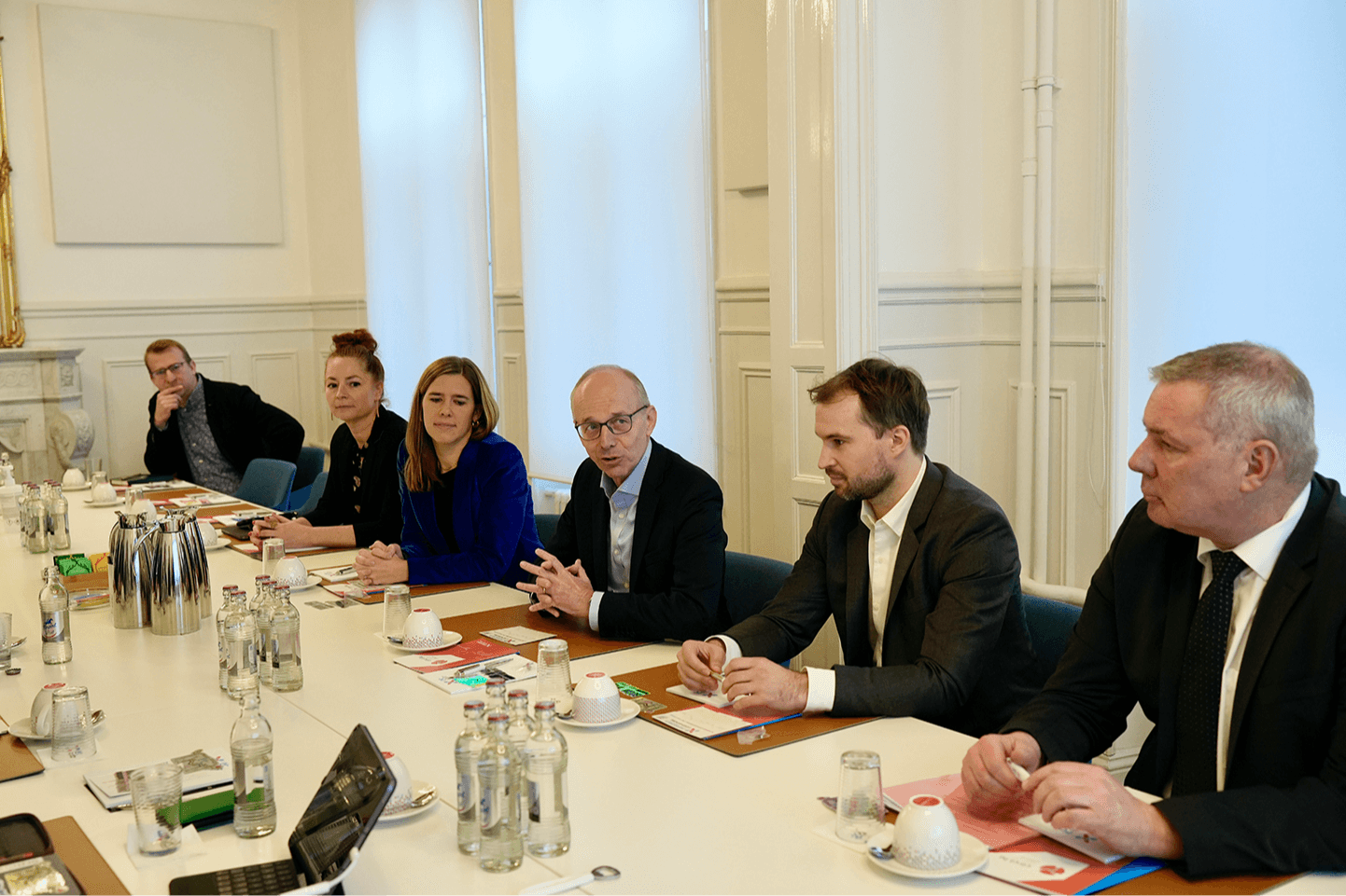 Prime Minister Luc Frieden visited the Luxembourg House of Cybersecurity