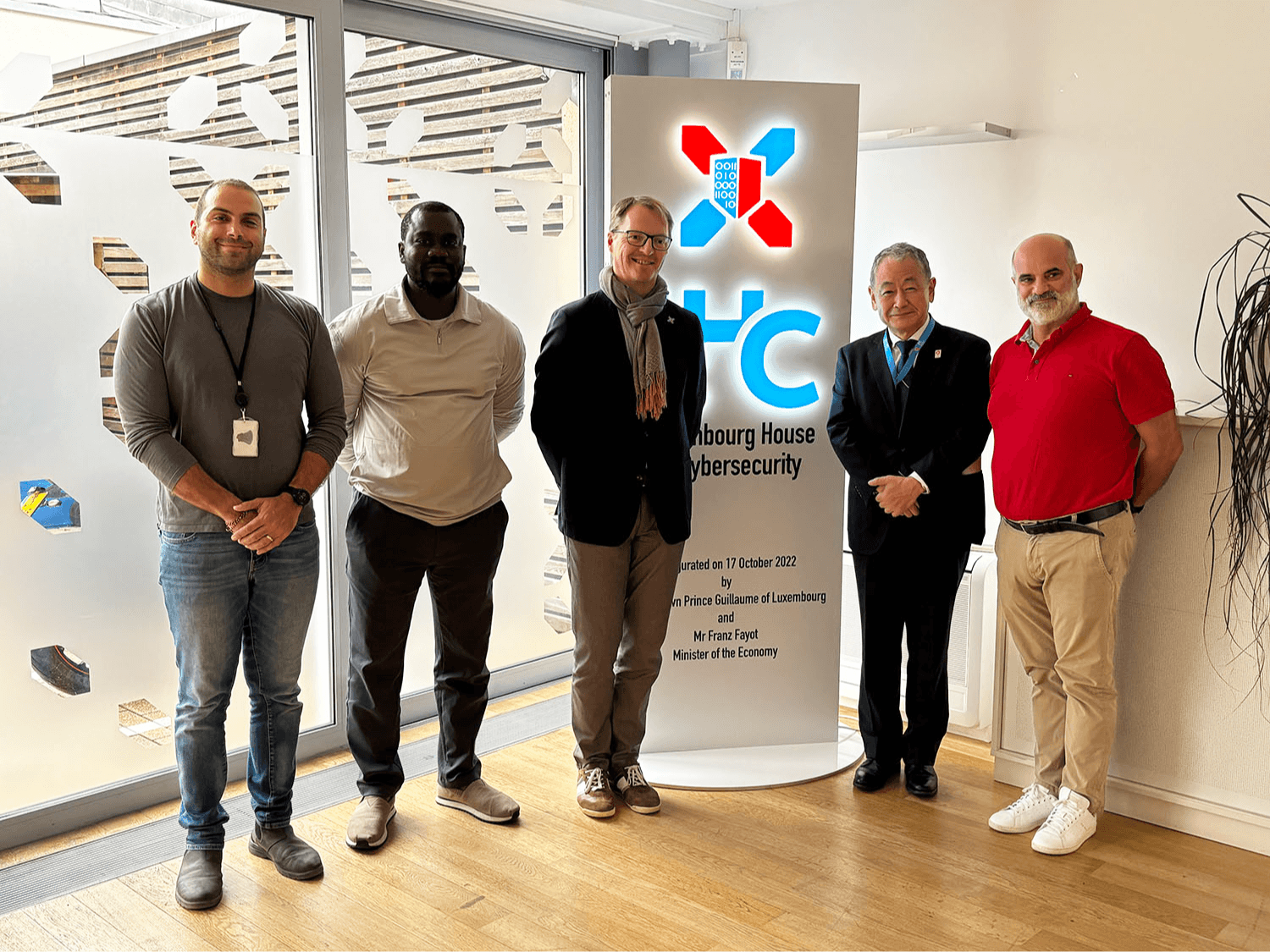 Visit from H.E. Ambassador Matsubara at the LHC - ahead of the Cybersecurity Days @World Expo in Osaka 2025